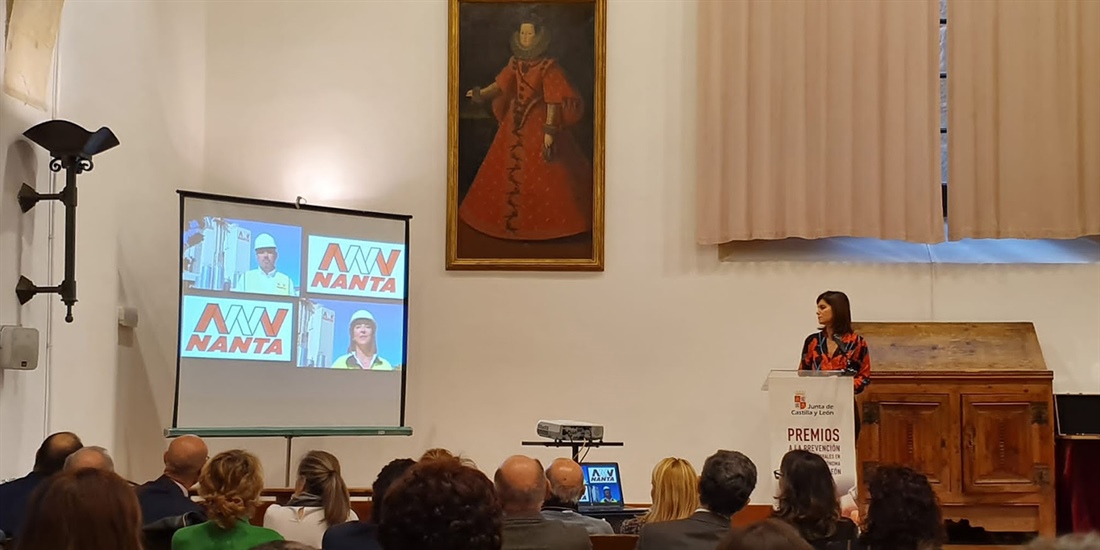 Nanta recibe un reconocimiento en Castilla y Len por su labor en...