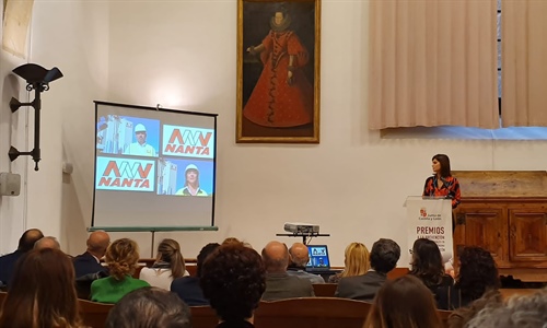 Nanta recibe un reconocimiento en Castilla y Len por su labor en...