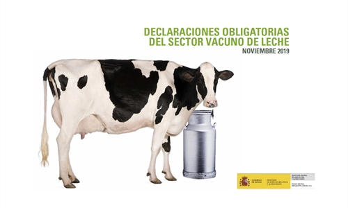 Mximo histrico del precio medio en origen de la leche de vaca en el...