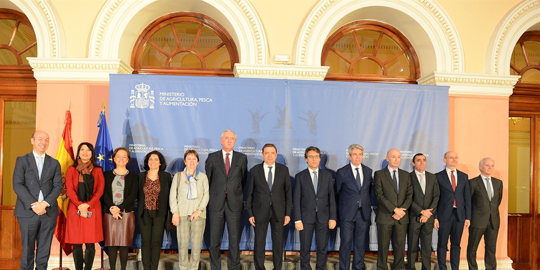 Toma de posesin de los nuevos cargos del Ministerio de Agricultura,...