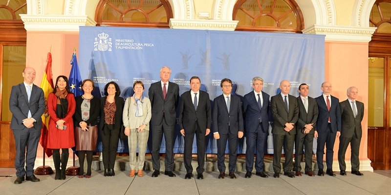 Toma de posesin de los nuevos cargos del Ministerio de Agricultura, Pesca y Alimentacin