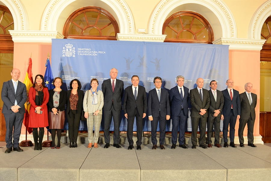 Toma de posesin de los nuevos cargos del Ministerio de Agricultura,...