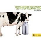 El precio medio en origen de la leche de vaca cierra 2019 alcanzando los 0,338 euros/litro