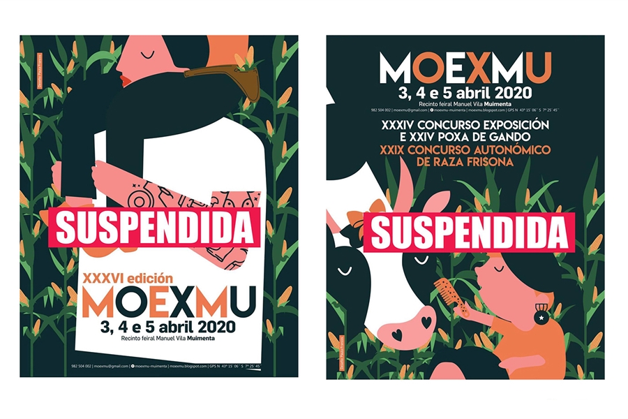 Se suspende MOEXMU y el 29 Concurso Autonmico de la Raza Frisona...
