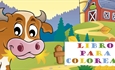 Cuaderno para colorear animales de granja