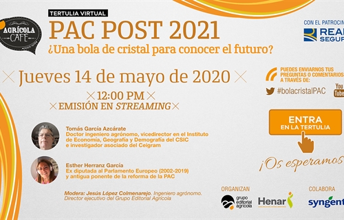 Sesión online: PAC post 2021, ¿una bola de cristal para conocer su futuro?