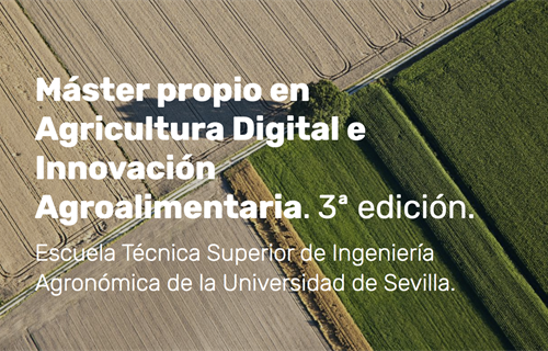 La preinscripcin al III Mster en Agricultura Digital e Innovacin...