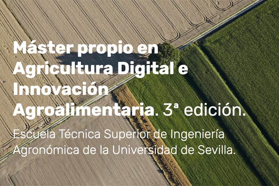 La preinscripción al III Máster en Agricultura Digital e Innovación...