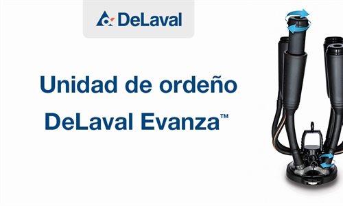 DeLaval presenta su nueva unidad de ordeo: DeLaval Evanza