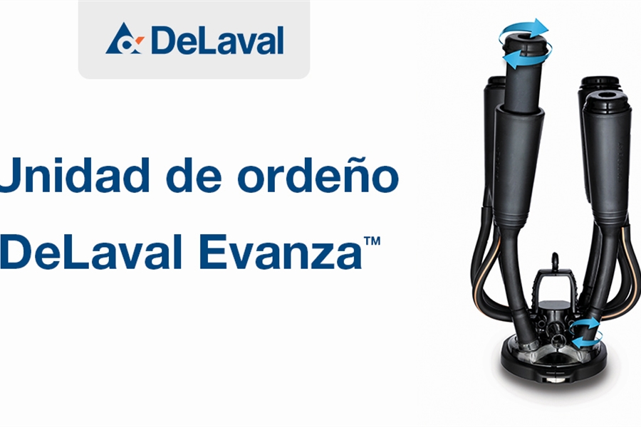 DeLaval presenta su nueva unidad de ordeo: DeLaval Evanza