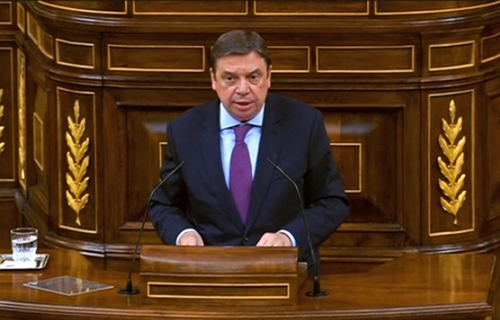 Luis Planas presenta, para su convalidacin, la prrroga de las medidas...
