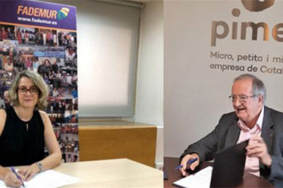 PIMEC y FADEMUR ofrecern acompaamiento a mujeres emprendedoras y...