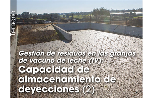 Gestin de residuos en las granjas de vacuno de leche (II):...