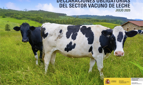 El precio en origen de la leche de vaca sube en España un 1,56 %...