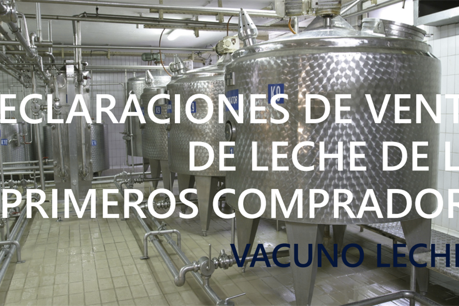 El precio de venta de leche cruda a un segundo comprador sube un 3 % en...