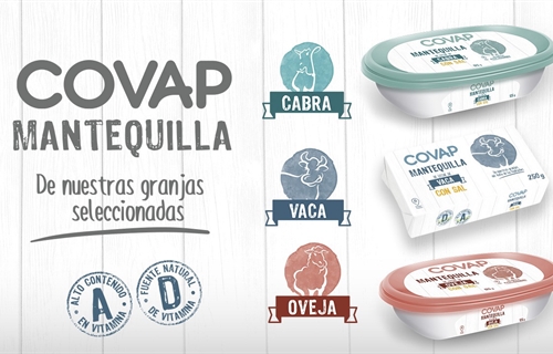 Lcteos COVAP lanza nueva gama de mantequillas elaboradas con leche de...