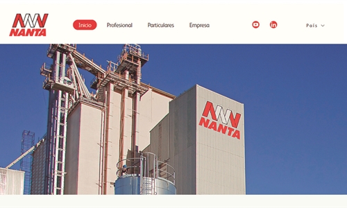 Nanta lanza su nueva web corporativa con ms herramientas e informacin...