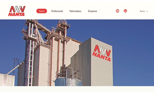 Nanta lanza su nueva web corporativa con ms herramientas e informacin...