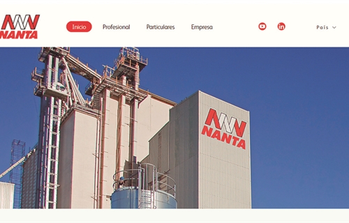 Nanta lanza su nueva web corporativa con ms herramientas e informacin...