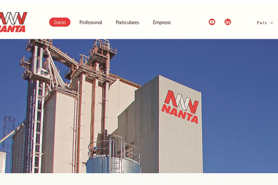 Nanta lanza su nueva web corporativa con ms herramientas e informacin...