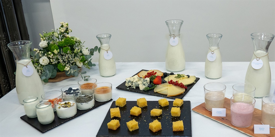 El consumo de alimentos con vitaminas A, E y D como la leche y otros...