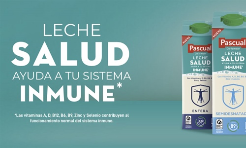 Pascual lanza la nueva gama "Leche Salud", dirigida a reforzar el...