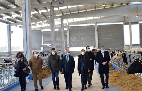 Inaugurada en Lugo la primera Granja Experimental de Leche de Galicia...