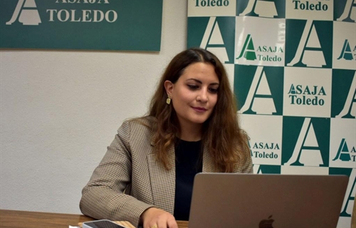 La agricultora toledana Eva Marn, nueva presidenta de Asaja Joven