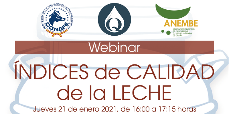 Webinar CONAFE: ndices de Calidad de la Leche