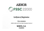 Nanta, primera empresa de producción de piensos compuestos en obtener la certificación de seguridad alimentaria FSSC 22000
