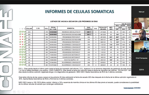 El webinar ndices de Calidad de la Leche rene a cerca de 100...