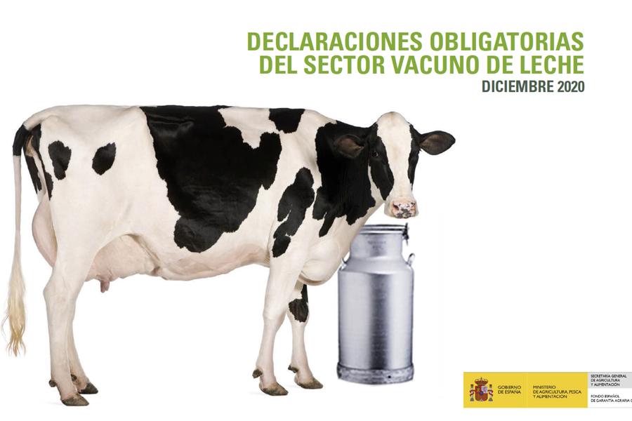El precio en origen de la leche de vaca se situ en 0,339 euros/litro...
