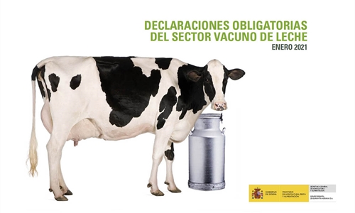 El precio en origen de la leche de vaca se sita en 0,340 euros/litro...