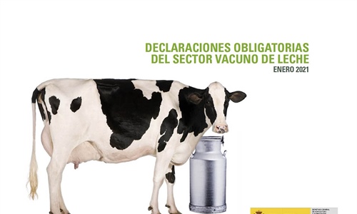El precio en origen de la leche de vaca se sita en 0,340 euros/litro...