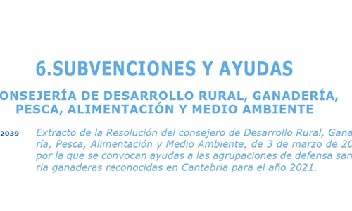 Cantabria convoca ayudas para compensar los costes de prevencin y...