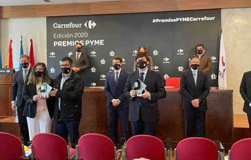 Carrefour premia a Lcteos Avils (Lactavisa) como mejor pyme...