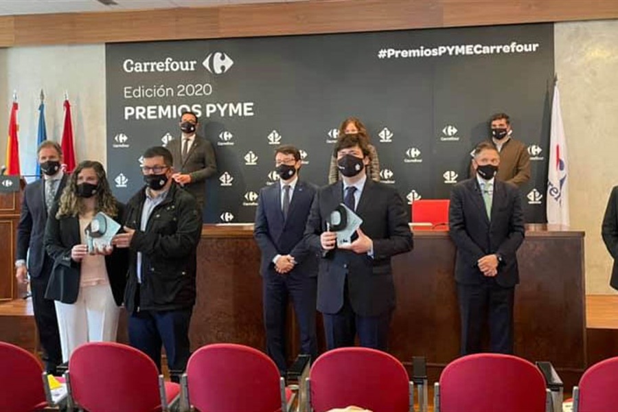 Carrefour premia a Lcteos Avils (Lactavisa) como mejor pyme...