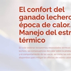 Webinar: El confort del ganado lechero en poca de calor - Manejo del estrs trmico