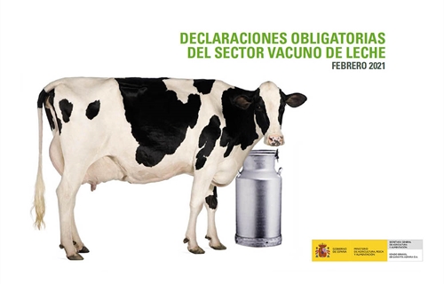 El precio en origen de la leche de vaca se sita en 0,338 euros/litro...