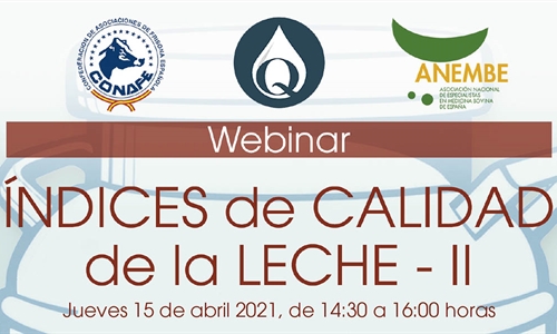 Webinar CONAFE: ndices de Calidad de la Leche II