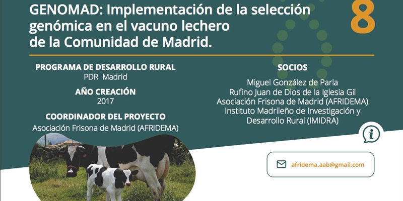 RRN publica el proyecto de mejora genética en ganadería en el que colaboran CONAFE y Afridema