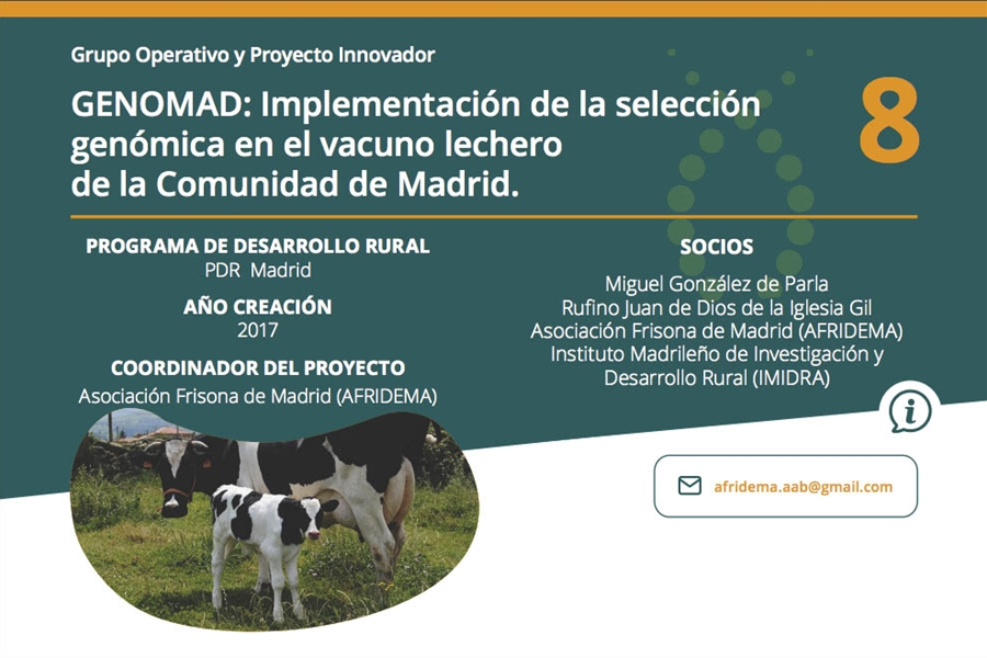 RRN publica el proyecto de mejora genética en ganadería en el que...