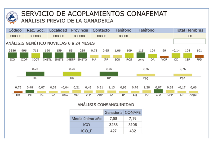 Qu limitacin tendra en su valoracin gentica una vaca o novilla...