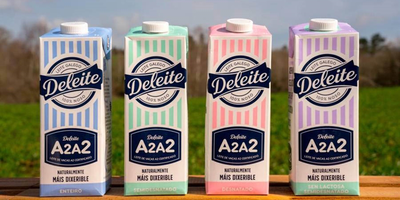 Lanzan Deleite A2A2, una nueva marca de leche gallega libre de la betacaseína A1