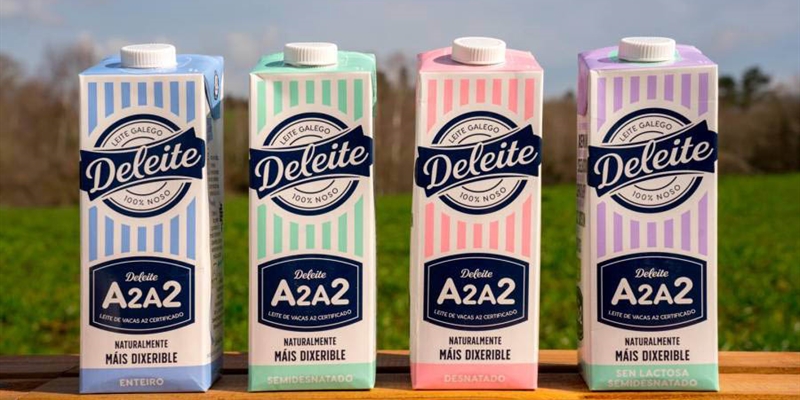 Lanzan Deleite A2A2, una nueva marca de leche gallega libre de la betacasena A1