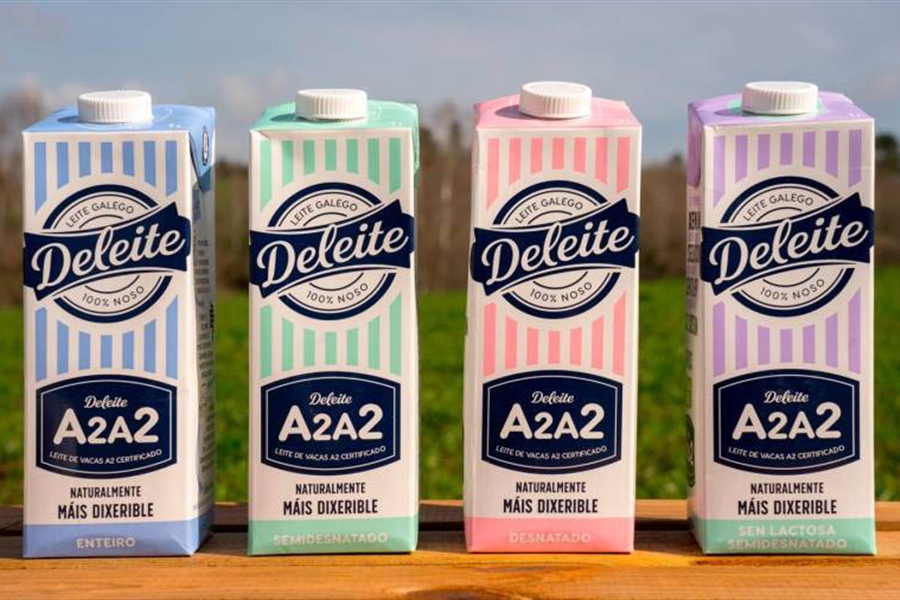 Lanzan Deleite A2A2, una nueva marca de leche gallega libre de la...