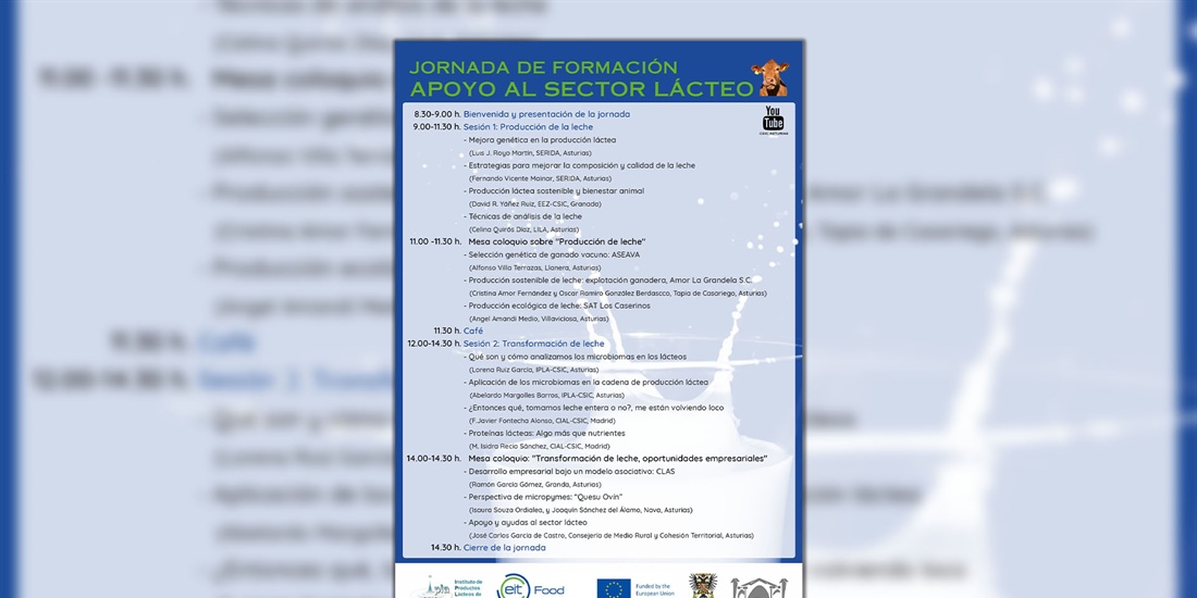 El IPLA-CSIC organiza una jornada de formacin de apoyo al sector lcteo