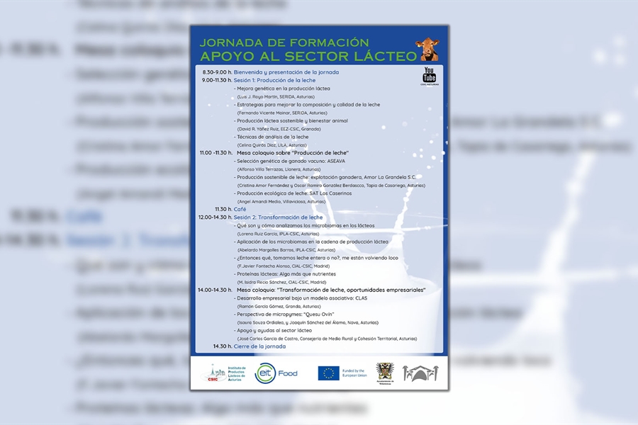 El IPLA-CSIC organiza una jornada de formacin de apoyo al sector lcteo