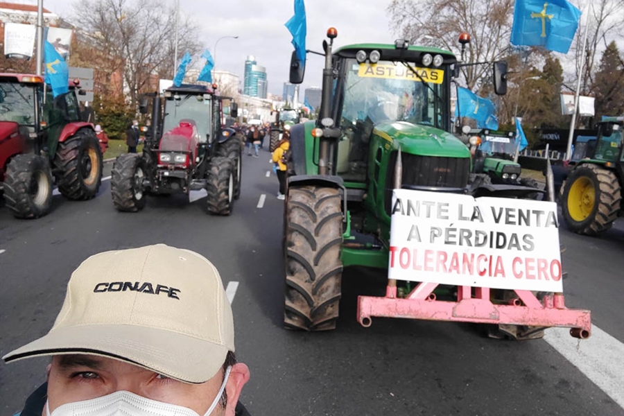 Cerca de 6.000 personas se concentraron frente al Ministerio de...