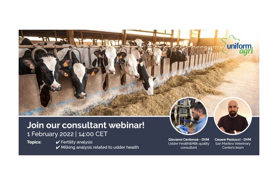Uniform-Agri organiza un seminario web destinado a veterinarios y asesores